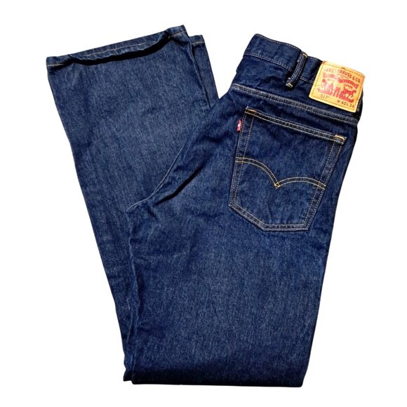 Levi 517 jeans Mens Tagged 40 34 Boot Cut actual 39 34 Blue Denim